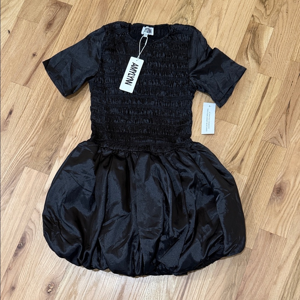 AmyLynn Elegant Black Formal Dress
